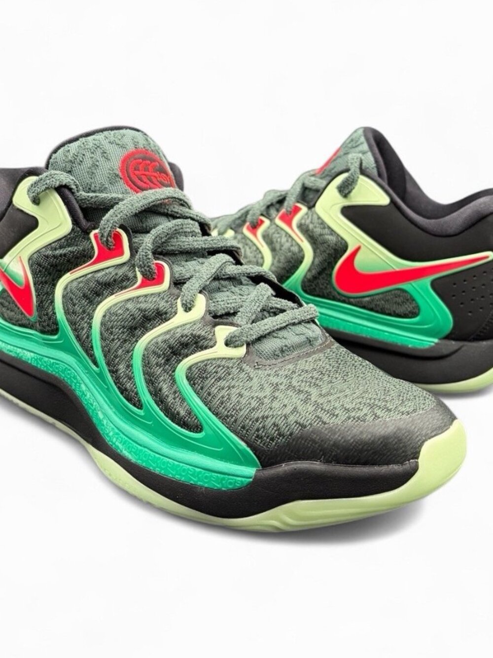 NEW Nike KD 17 "Easy Money Sniper" Black Crimson Green Men's US 10 DS FJ9487-002